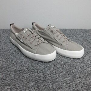 Keds Shoes Womens Size 8 Beige Canvas Lace Up Casual Athletic Sneakers NWOB